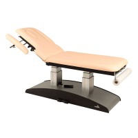 Ecopostural electric stretcher: Vertical elevation from 54 to 94cm, head tiltable up to 90º and two bodies (62x188 cm)