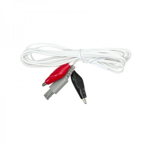 Cable with Crocodile Clips 3.5 cm: Compatible with ITO ES-130 Acupuncture Electrostimulator Cable with Crocodile Clips 3.5 cm: Compatible with ITO ES-130 Acupuncture Electrostimulator