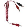 Large alligator clips Cable: Plug - plug 3.5