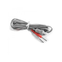 Cable for electrodes: compatible with Globus electrostimulators with round connection