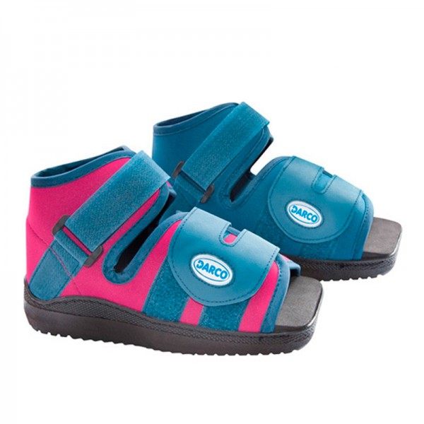 Pediatric surgical footwear: pink color (various sizes)