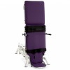Standing electric stretcher: two bodies with two height-adjustable motors, verticalization and retractable wheels