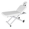 Electric massage and aesthetic table Latis: With two bodies and a motor that regulates the height