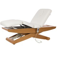 Cyx beauty and SPA stretcher with three bodies: Electric with two motors and scissor-shaped structure