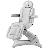 Tempo high-end aesthetic stretcher chair: Electric with four motors to control the height and inclination of the backrest and 240º rotary chair with Trendelenburg position
