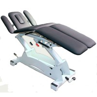 Kinefis Supreme six-section electric massage table: with retractable wheels (194 x 70 cm)
