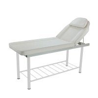 Coxi aesthetic stretcher: With fixed metal structure of two bodies and inclination of the mechanical backrest