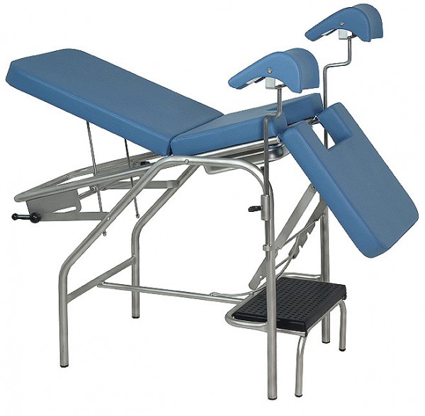 Stretcher for Gynecology with Trendelenburg. Fixed height (Stainless steel or epoxy enamelled) Stretcher for Gynecology with Trendelenburg. Fixed height (Stainless steel or epoxy enamelled)