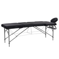 Vastis portable stretcher: With three bodies and a light aluminum structure adjustable by means of tensioners