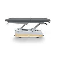 Swop 2L Up Physio electric physiotherapy table: two sections, with premium finishes, integrated heating and perimeter control Swop 2L Up Physio electric physiotherapy table: two sections, with premium finishes, integrated heating and perimeter control