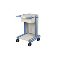OK Farma6 cart: made of steel with two shelves and a drawer