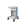 OK Farma 6 Steel Cart with 2 Shelves and 1 Drawer