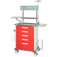 Stop trolley with one drawer, 5 drawers and work surface Stop trolley with one drawer, 5 drawers and work surface