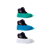 Shoe covers - rough polyethylene tights with CE certificate: Green, blue or white color (100 Units) Shoe covers - rough polyethylene tights with CE certificate: Green, blue or white color (100 Units)