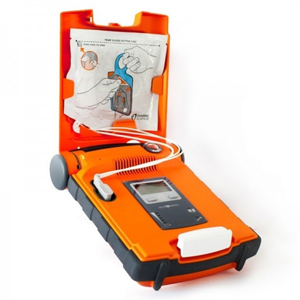 Powerheart G5 Automated Defibrillator: Easy to use, automatic, intuitive with voice prompts Powerheart G5 Automated Defibrillator: Easy to use, automatic, intuitive with voice prompts