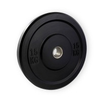 Solid Rubber Bumper Disc with Steel Bushing: Shock and Impact Resistant Discs Solid Rubber Bumper Disc with Steel Bushing: Shock and Impact Resistant Discs