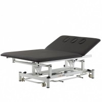 Bobath Coinfycare Electric Stretcher: Two Sections, Height Adjustment, Adjustable Backrest and PU Upholstery for Physiotherapy and Rehabilitation Bobath Coinfycare Electric Stretcher: Two Sections, Height Adjustment, Adjustable Backrest and PU Upholstery for Physiotherapy and Rehabilitation