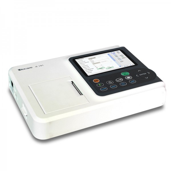1 channel digital electrocardiograph color LCD 5 ''