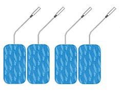 Adhesive Electrodes Cable Connection Adhesive Electrodes Cable Connection