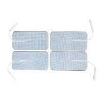 Rectangular Adhesive Electrodes Cable Kinefis 50X100 mm Rectangular Adhesive Electrodes Cable Kinefis 50X100 mm