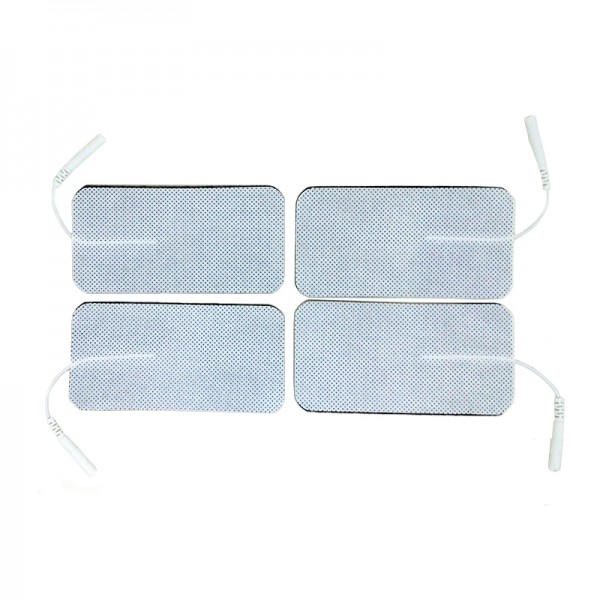 Rectangular Adhesive Electrodes Cable Kinefis 50X100 mm Rectangular Adhesive Electrodes Cable Kinefis 50X100 mm