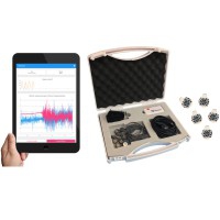 MDurance Premium Four Channel Surface Electromyograph: Real-time muscle health monitoring + free electrodes + free training