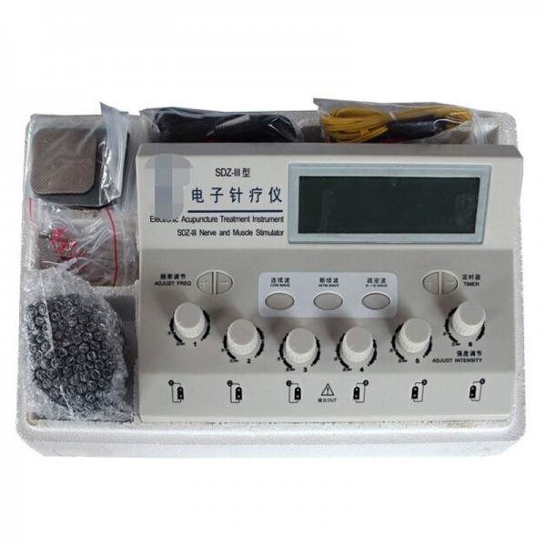 SDZ-III Digital Electronic Acupunctoscope. 6 Output Channels with CE 0123 Marking
