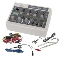 Electro-acupuncture stimulator AWQ-104L + Finder: Equipped with four output channels