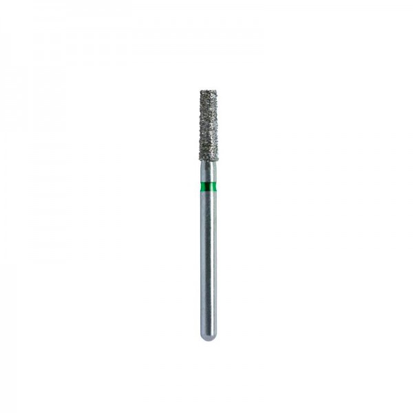 Strauss diamond bur with flat cylinder and coarse grain (pack of 6 units)