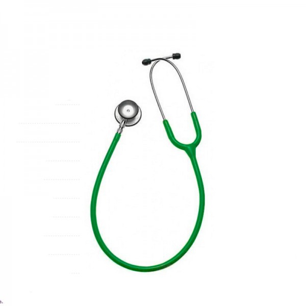 Riester Duplex stethoscope, made of aluminum, in cardboard display box (green color) Riester Duplex stethoscope, made of aluminum, in cardboard display box (green color)