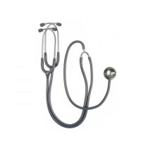 Riester Duplex Teaching Stethoscope: made of stainless steel, with two archwires, in cardboard display box (slate grey) Riester Duplex Teaching Stethoscope: made of stainless steel, with two archwires, in cardboard display box (slate grey)