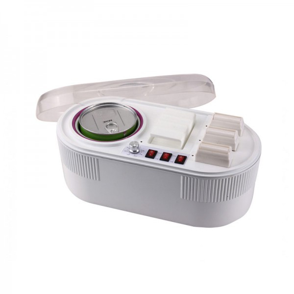 Combiwax can and roll-on wax melter: 800 gram can heater and 3 wax cartridges Combiwax can and roll-on wax melter: 800 gram can heater and 3 wax cartridges