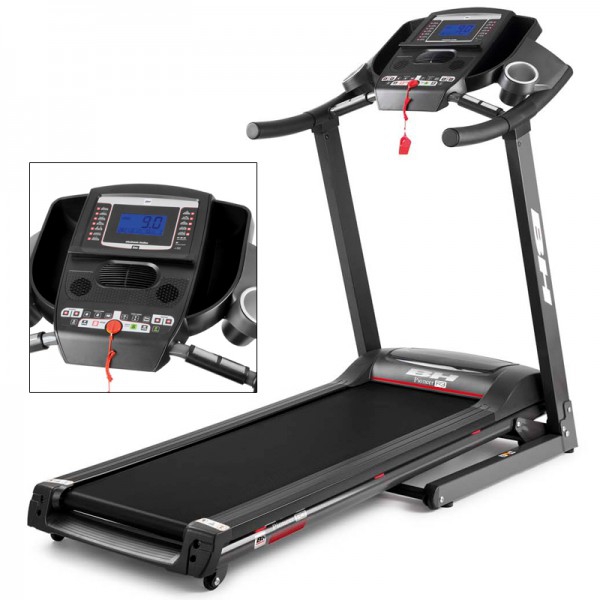 Pioneer R3 BH Fitness treadmill: Electric incline, fan, folding and advanced cushioning system