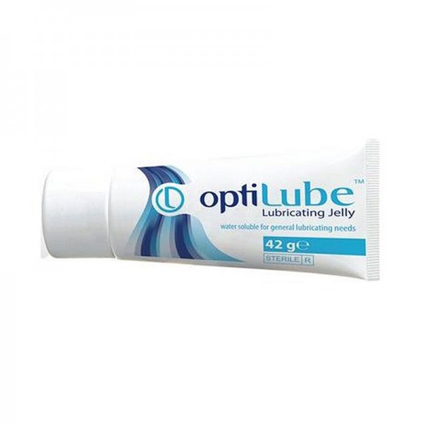 Sterile Lubricant Gel Optilube tube 42 gr: Optimal lubrication, water-soluble, non-greasy Sterile Lubricant Gel Optilube tube 42 gr: Optimal lubrication, water-soluble, non-greasy