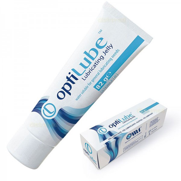 Sterile Lubricant Gel Optilube tube 82 gr: Optimal lubrication, water-soluble, non-greasy