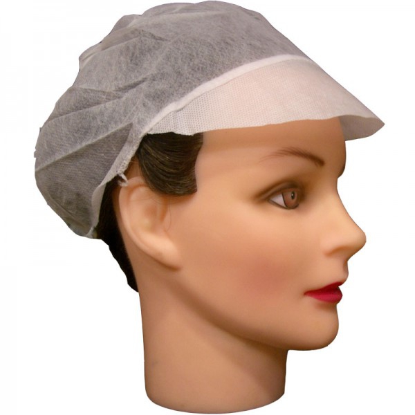 Disposable Cap with Visor (100 units)