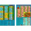 Sheet of the food guide and food combination (Measurements: 21 x 30 cm)