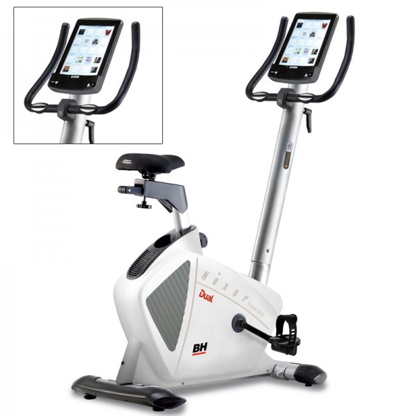 I.Nexor Dual BH Fitness exercise bike: Equipped with i.Concept technology and Dual Kit