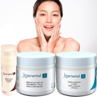 Special Total Beauty Kit: Combination Skin Facial Serum + Firming Cream + Body Peeling