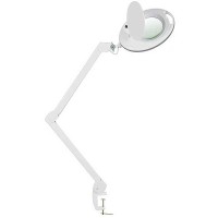 Mega Cold Light LED Magnifying Lamp with five magnifications (clamp fixing base)