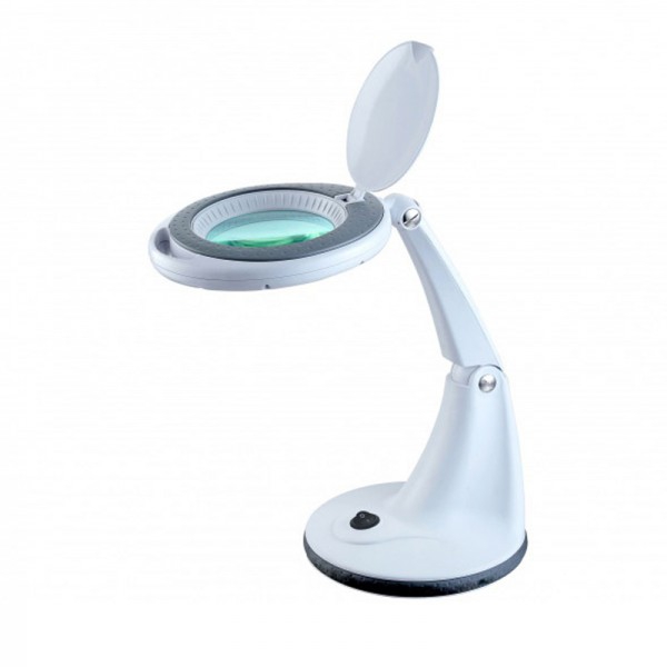5x Magnification LED Tabletop Magnifier Lamp with Swivel Head 5x Magnification LED Tabletop Magnifier Lamp with Swivel Head