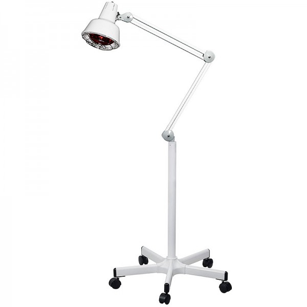 Infrared lamp with intensity regulator: Ideal for physiotherapists and beauty centers (rollable base)