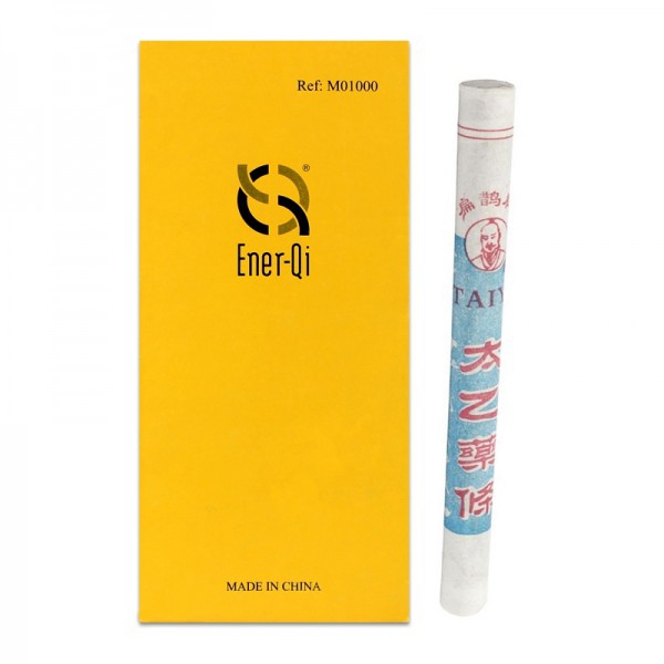 Pure moxa mixed with Tai yi Ener-Qi smoke (10 units): Ideal for indirect moxibustion Pure moxa mixed with Tai yi Ener-Qi smoke (10 units): Ideal for indirect moxibustion