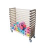 PVC cart to store dumbbells and sports equipment
