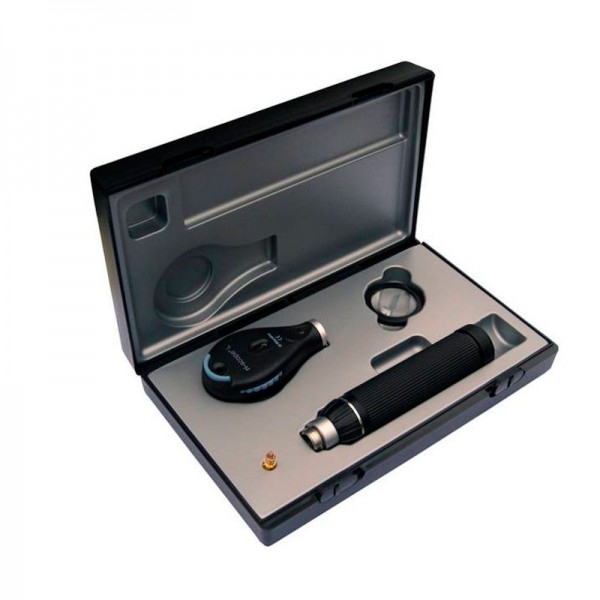 Riester ri-scope L L1 HL 2.5V ophthalmoscope, C-handle for two alkaline batteries type C or ri-accu Riester ri-scope L L1 HL 2.5V ophthalmoscope, C-handle for two alkaline batteries type C or ri-accu