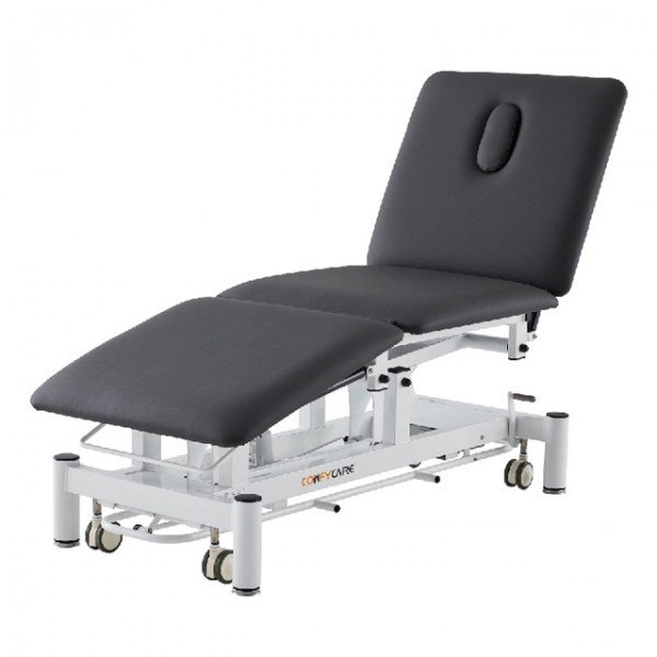 Brom Coinfycare Electric Table: Three Sections, Adjustable Height, Adjustable Backrest, and Ergonomic Design for Aesthetics and Physiotherapy Brom Coinfycare Electric Table: Three Sections, Adjustable Height, Adjustable Backrest, and Ergonomic Design for Aesthetics and Physiotherapy
