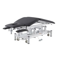 Nott Coinfycare Electric Table: Five Sections, Triple Motor, Folding Armrests and PU Upholstery for Aesthetics and Physiotherapy Nott Coinfycare Electric Table: Five Sections, Triple Motor, Folding Armrests and PU Upholstery for Aesthetics and Physiotherapy