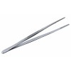 Thick Flat Point Forceps 12.5 cm: Ideal for auriculotherapy (stainless steel)