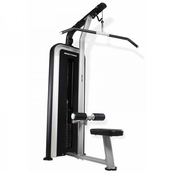 High Tone - High Lat Pulldown Evolution Series Body Tone: 95 kg load on plates High Tone - High Lat Pulldown Evolution Series Body Tone: 95 kg load on plates