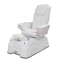 Caln pedicure chair: With two motors, cervical-dorsal-lumbar massage system, foot bath, extendable shower and mp3 player (Two colors)